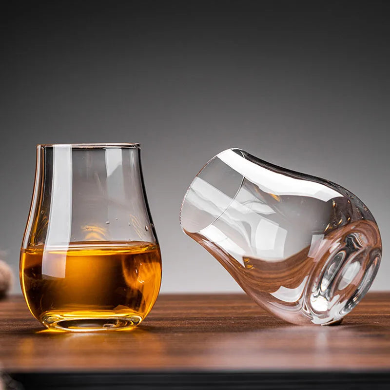 Copo de uísque de cristal transparente, 2 peças, bar de uísque, coquetel, copos para beber, licor escocês, cerveja, espíritos, copo de vinho
