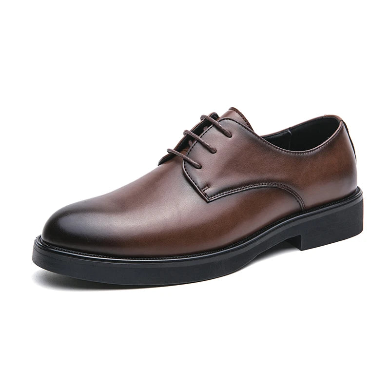 Primavera outono sola macia confortável sapatos casuais masculinos caminhadas ao ar livre sapatos de viagem high end alta qualidade terno masculino sapatos