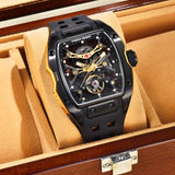 Pagani Design Relógio mecânico masculino, caixa de aço inoxidável impermeável, mostrador luminoso, nova moda, 50m, 2024