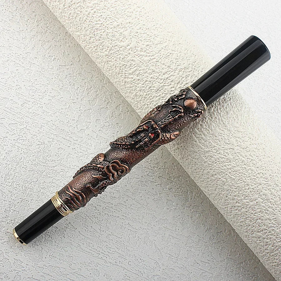 Caneta-tinteiro Jinhao Dragon Year Limited - Elegância Escultural