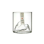Japão 3d montanha uísque vidro glaciar antigo uísque rock copos uísque-vidro caixa de presente de madeira copo de vodka copo de vinho