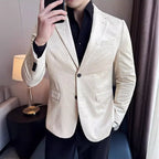 Nova moda elegante veludo jacquard ternos jaqueta masculina fino ajuste negócios social formal terno casacos tailcoat roupas masculinas 4xl-m