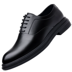Sapato oxford de couro masculino de alta qualidade e confortável com cadarço sapato formal de negócios confortável e antiderrapante sapatos de escritório