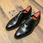 Novo Sola Vermelha Brogue Sapatos Homens Negros Negócios Sapatos Formais Lace-up Dedo Do Pé Redondo Primavera/Outono