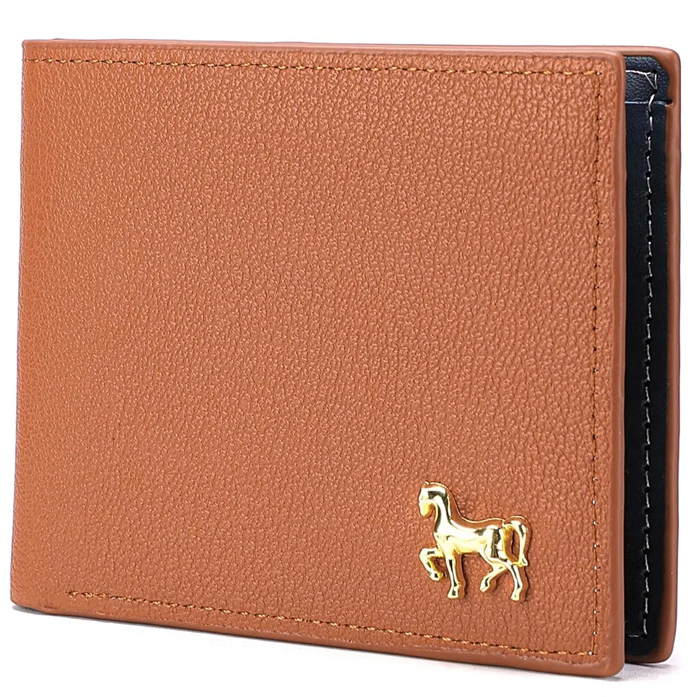 Novo Homens Horizontal Carteira Multi-Funcional Negócios Zipper Coin Para Homens Carteira Com Titular Do Cartão De Crédito
