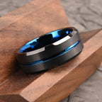 Anéis para homem clássico anel de tungstênio jóias punk jóias góticas bijoux homme acessórios dos homens retro joyeria moda aneis