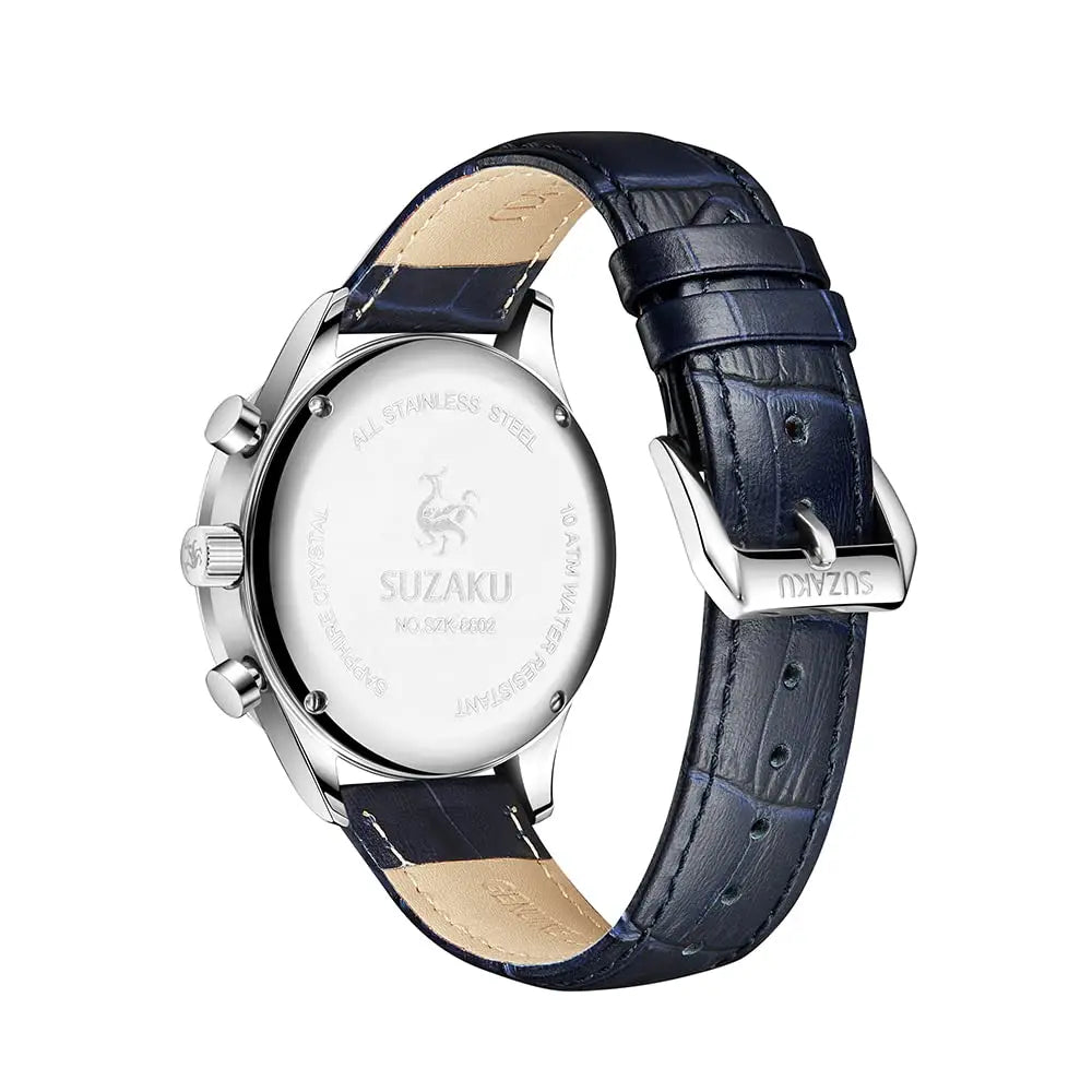 Novo design pagani moda masculina relógio casual à prova dwaterproof água 100m luxo couro esportes quartzo cronógrafo vk61relogio masculino