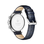 Novo design pagani moda masculina relógio casual à prova dwaterproof água 100m luxo couro esportes quartzo cronógrafo vk61relogio masculino