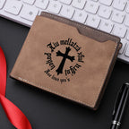 Carteira curta retrô elegante para homens com design de couro PU personalizado porta-dinheiro compacto