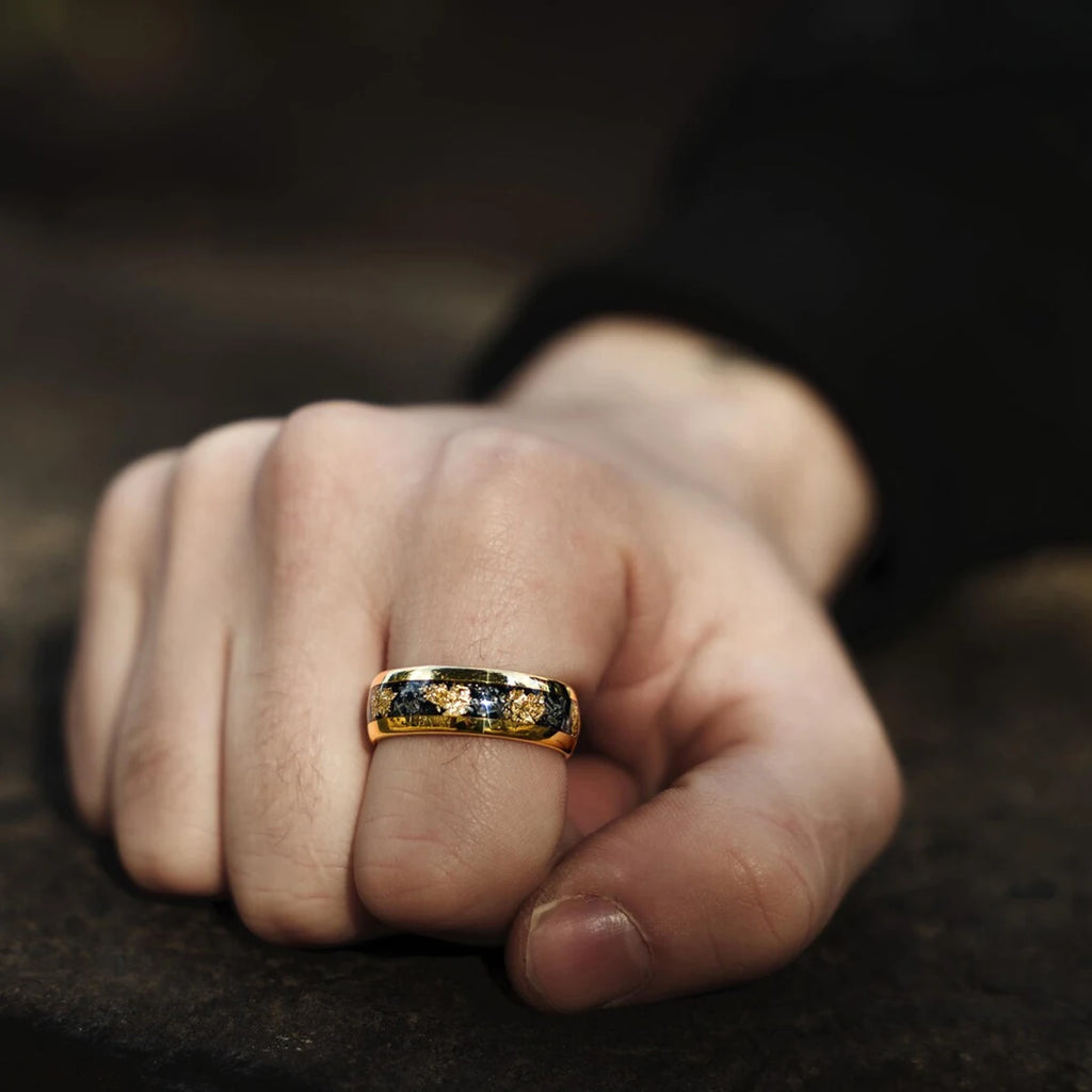 Anel de carboneto de tungstênio para homem anillos bague homme pareja de compromiso moda jóias alianças de casamento anéis de noivado personalizados