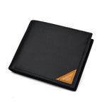 Carteira de couro com zíper PU para homens, bolso luxuoso, alta qualidade, novo