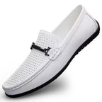 Mocassins Masculinos de Couro Genuíno - Elegância Atemporal