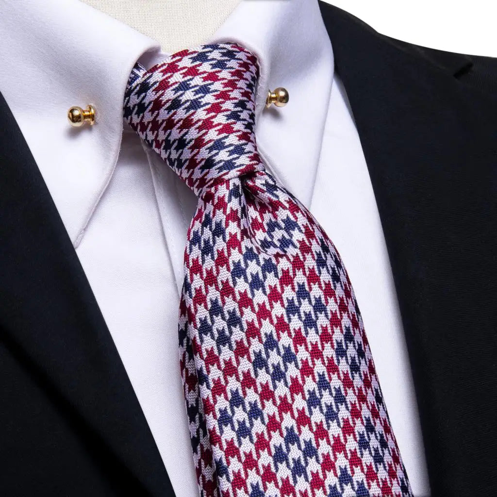 Oi-Tie-gravata azul teal masculina, gravata de alta qualidade, pino de gola dourada, conjunto de abotoaduras sólidas, luxo, novo