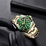 Pagani design 40mm relógio mecânico masculino safira aço inoxidável caixa de ouro à prova dwaterproof água relógio de negócios masculino relogio masculino