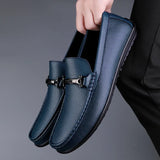 Mocassins Masculinos de Couro Genuíno - Elegância Atemporal