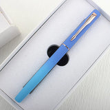 Caneta-tinteiro de cor metálica, negócios e escritório, papelaria escolar estudantil, canetas de tinta, qualidade de luxo, 5068