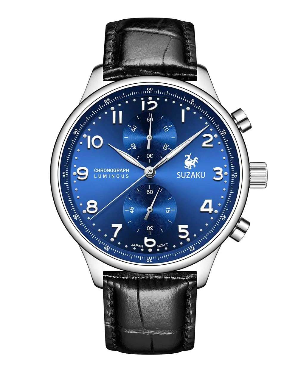 Novo design pagani moda masculina relógio casual à prova dwaterproof água 100m luxo couro esportes quartzo cronógrafo vk61relogio masculino