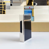 Neues Vintage-Feuerzeug mit hellem Klang, Messingschale, winddichtes Gasfeuerzeug Dokument Zigaretten-Mроnergeschenk