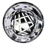 Escultura fina legal preto piscando relâmpago edo kiriko cristal ware copo de vinho qualidade superior copo de uísque cerveja caneca de água presentes do pai