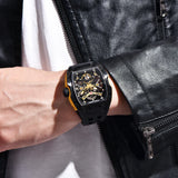 Pagani Design Relógio mecânico masculino, caixa de aço inoxidável impermeável, mostrador luminoso, nova moda, 50m, 2024