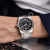 Pagani design novo relógio masculino negócios relógio mecânico automático 100m à prova dwaterproof água relógio masculino de aço inoxidável caixa de presente requintado