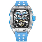 Pagani Design Relógio mecânico masculino, caixa de aço inoxidável impermeável, mostrador luminoso, nova moda, 50m, 2024