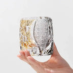 Japão kagami planeta edo kiriko copo de vinho luz das estrelas copos de uísque bloco cor mão escultura arte artesanato copo de uísque caixa de presente