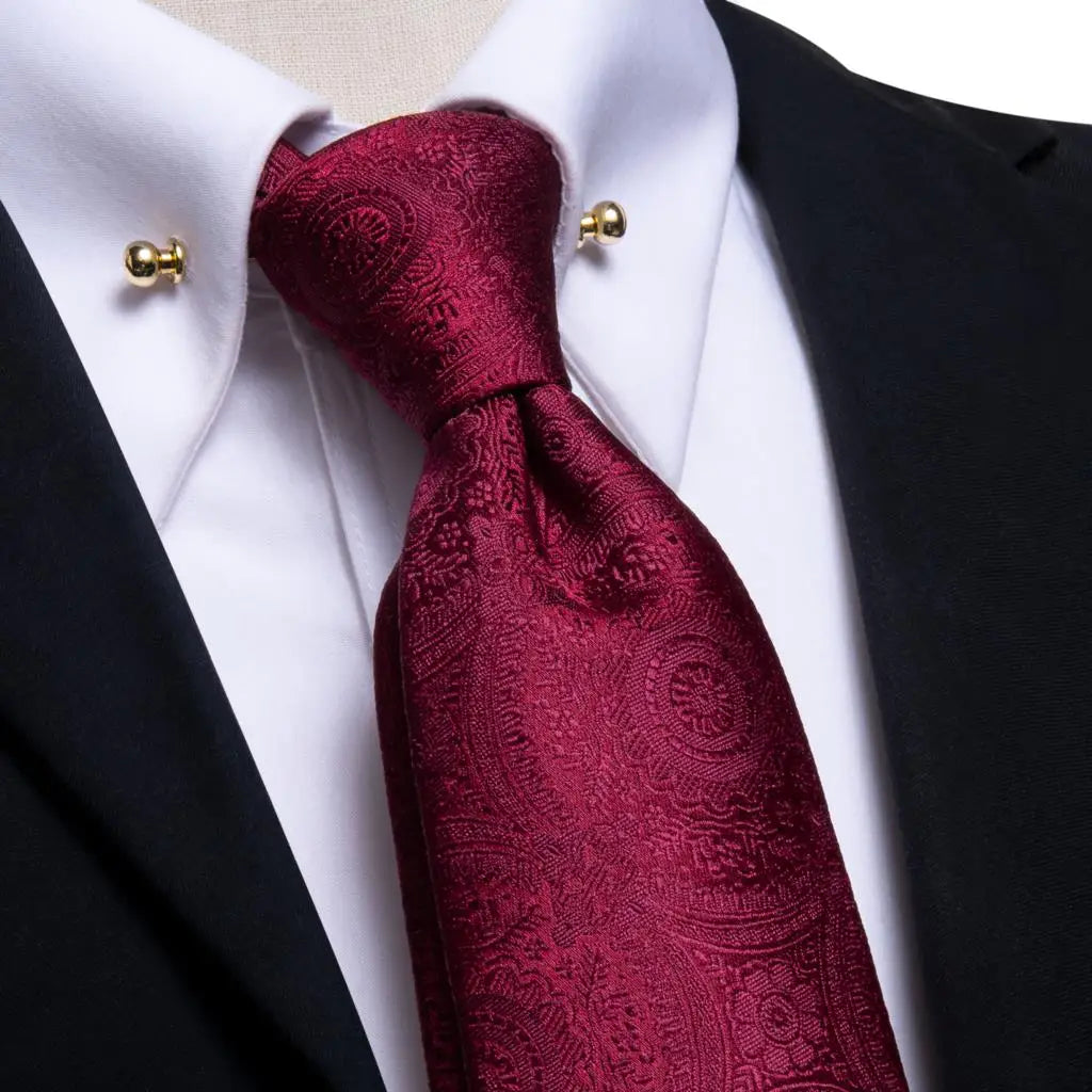 Oi-Tie-gravata azul teal masculina, gravata de alta qualidade, pino de gola dourada, conjunto de abotoaduras sólidas, luxo, novo