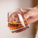 Copos de uísque Macallan, conjunto de 2 - Pronto para bola de gelo! Copo de 11 onças, perfeito para escocês, coquetéis, rum, vodka. Barware estiloso.