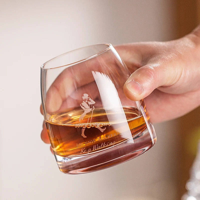 Copos de uísque Macallan, conjunto de 2 - Pronto para bola de gelo! Copo de 11 onças, perfeito para escocês, coquetéis, rum, vodka. Barware estiloso.