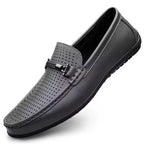 Mocassins Masculinos de Couro Genuíno - Elegância Atemporal