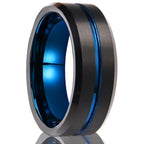 Anéis para homem clássico anel de tungstênio jóias punk jóias góticas bijoux homme acessórios dos homens retro joyeria moda aneis