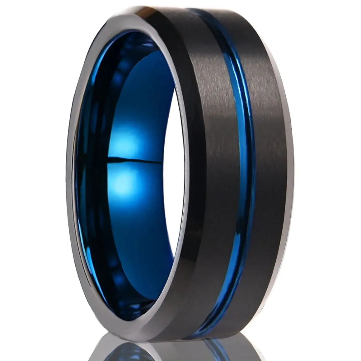 Anéis para homem clássico anel de tungstênio jóias punk jóias góticas bijoux homme acessórios dos homens retro joyeria moda aneis