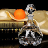 Decantador de uísque de cristal para licor Scotch Bourbon Vodka ou vinho, sem chumbo