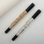 Jinhao Caneta-tinteiro com EF e F Nib, Escultura estereoscópica, Presente da escrita, Dragon Year Limited
