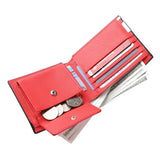 Carteira curta masculina de fibra de carbono preta couro pu carteira minimalista personalidade masculina titular do cartão de crédito carteira masculina