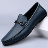 Mocassins Masculinos de Couro Genuíno - Elegância Atemporal