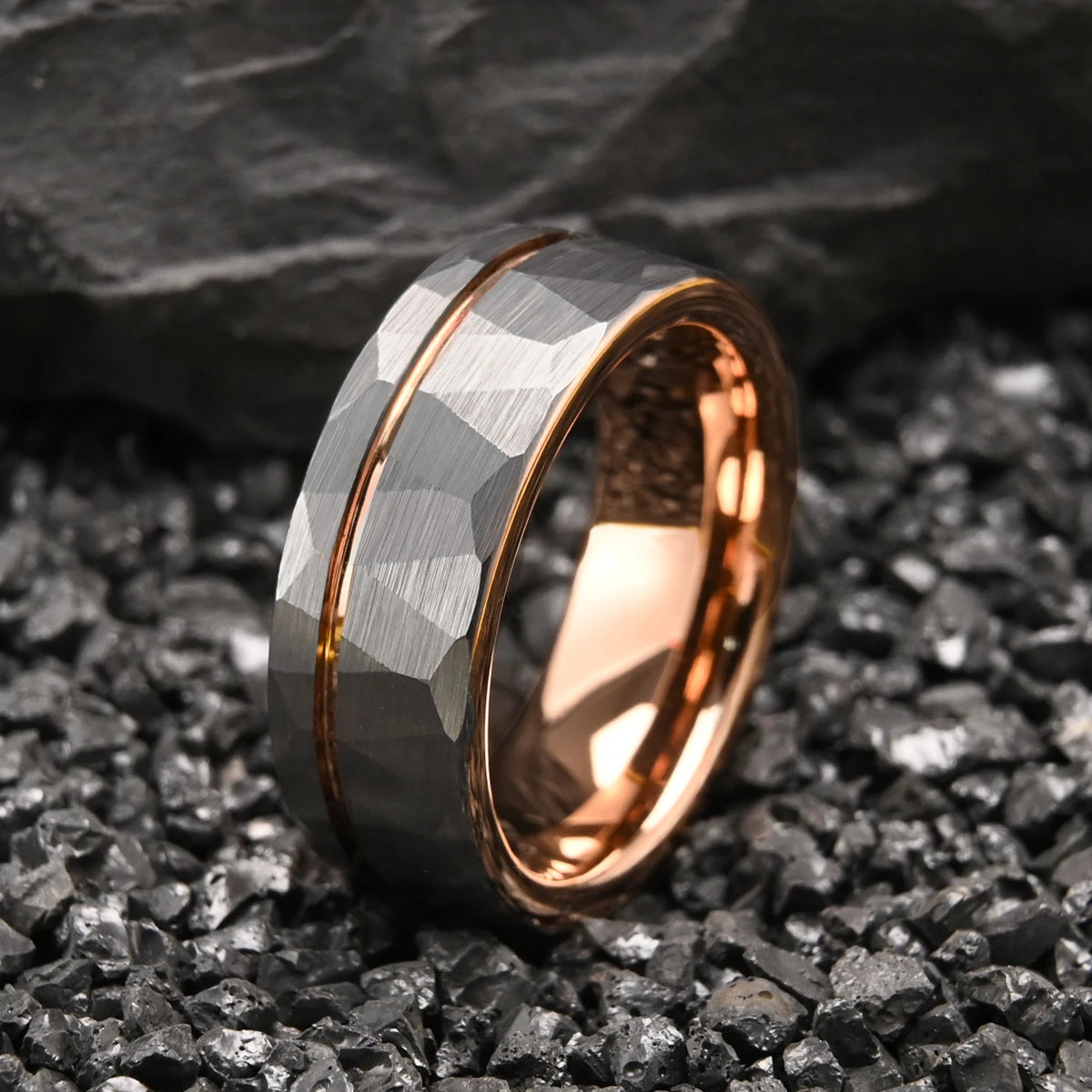 Anel de tungstênio minimalista anillos hombre luxo gótico jóias anéis de noivado accesorios hombre jóias vintage bague joyeria