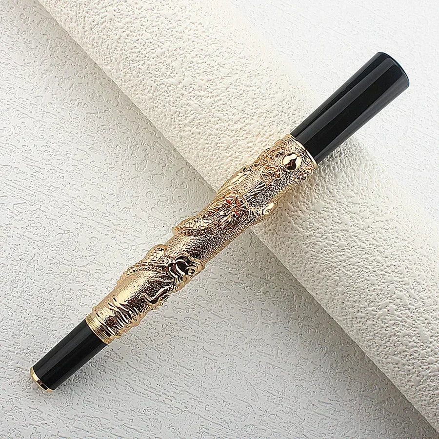 Caneta-tinteiro Jinhao Dragon Year Limited - Elegância Escultural