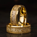 Anel de carboneto de tungstênio de 8mm para homens, joias da moda, aliança de casamento, anéis de noivado personalizados, bague homme, pareja de compromiso
