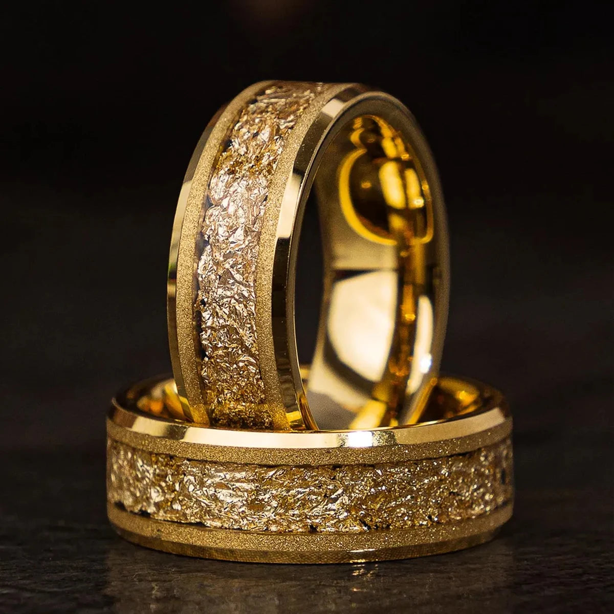 Anel de carboneto de tungstênio de 8mm para homens, joias da moda, aliança de casamento, anéis de noivado personalizados, bague homme, pareja de compromiso
