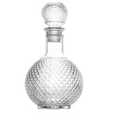 Decantador de licor de vidro 50ml/250ml/500ml/1000ml com rolha de globo hermética, decantador de uísque para álcool, vinho, enxaguatório bucal