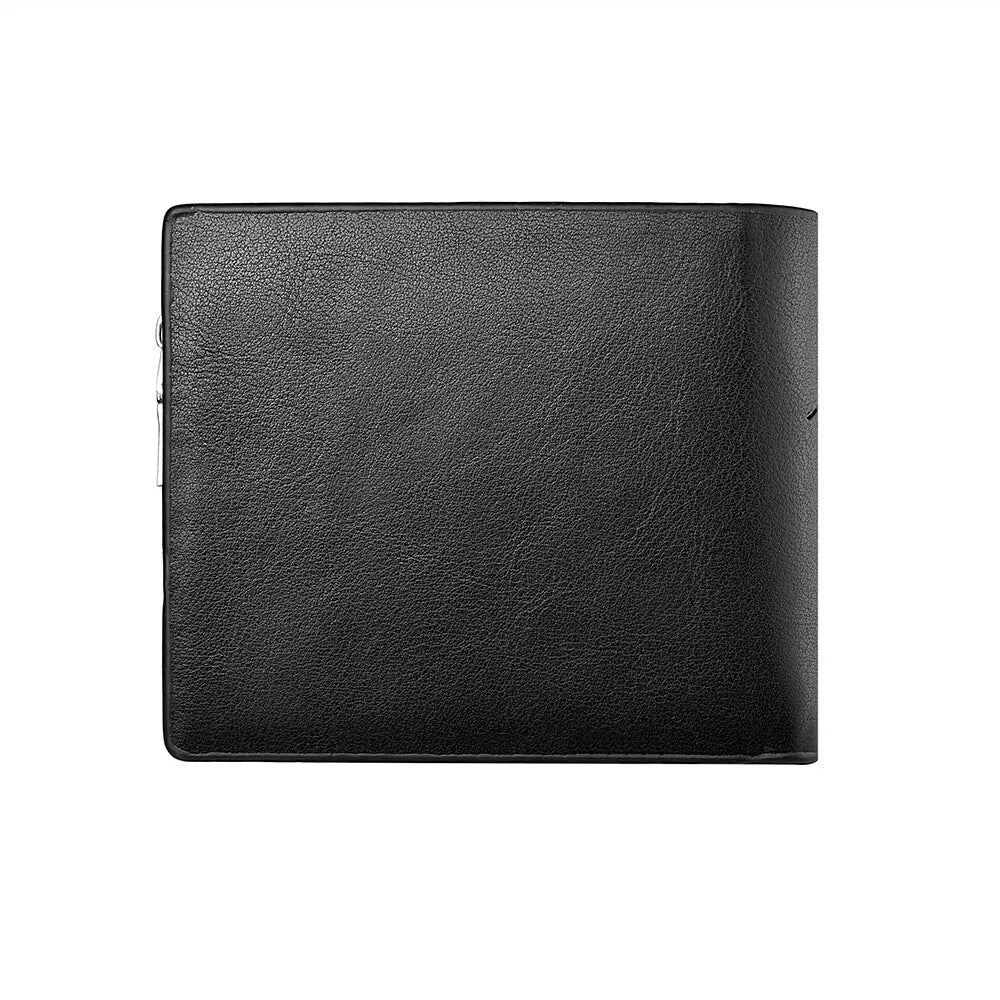 Carteira curta masculina de alta qualidade titular do cartão de crédito negócios casual multi-função zíper moeda bolso moeda carteira