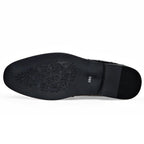 WAERTA-Sapatos De Couro De Luxo Masculino, Mocassins De Cavalo Branco, Deslizamento Formal, Sapatos De Vestir, Casamento, Escritório, Casual, Sapatos Preguiçosos