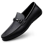 Mocassins Masculinos de Couro Genuíno - Elegância Atemporal