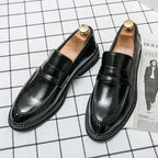 Sapatos de negócios de prata premium dos homens oxford sapatos de couro marca mocassins deslizamento em sapatos de casamento de alta qualidade sola macia sapatos vestido