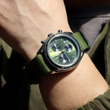 Cronógrafo Masculino Esportivo à Prova D'Água