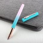 Caneta-tinteiro Metálica Luxo para Escritório e Negócios