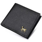 Novo Homens Horizontal Carteira Multi-Funcional Negócios Zipper Coin Para Homens Carteira Com Titular Do Cartão De Crédito