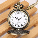 1939-1945 américa nairpower B-29 aeronaves relógio de bolso de quartzo retro exército militar colar relógio de corrente com avião acessório